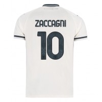 Lazio Mattia Zaccagni #10 Vonkajší futbalový dres 2025-26 Krátky Rukáv